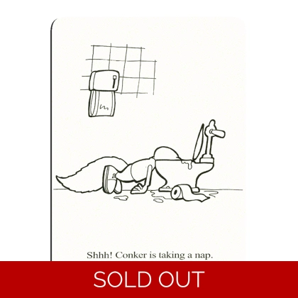 Conker's Bad Fur Day Glitter Full Magnetic Back Magnet Conker's Bad Fur Day Glitter Full Magnetic Back Magnet